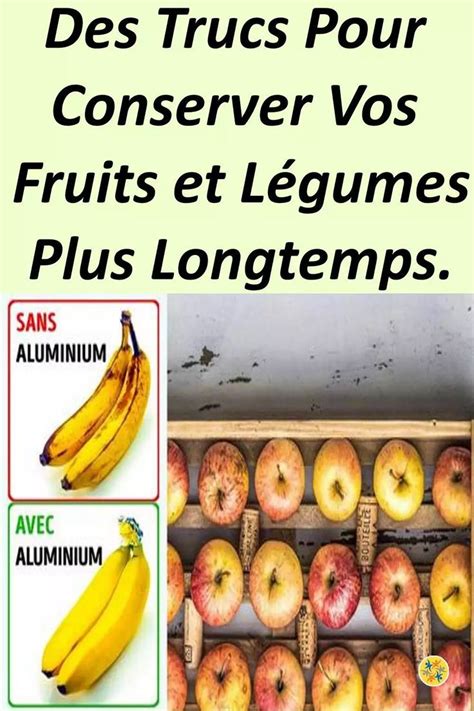 Comment Conserver Les Fruits Et Les L Gumes Plus Longtemps Fruits