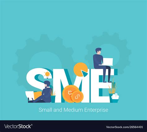 Sme Small And Medium Enterprise Concept Royalty Free Vector