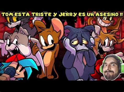 Video Tom Esta Triste Y Jerry Es Un Asesino Basement Show Mod De Fnf