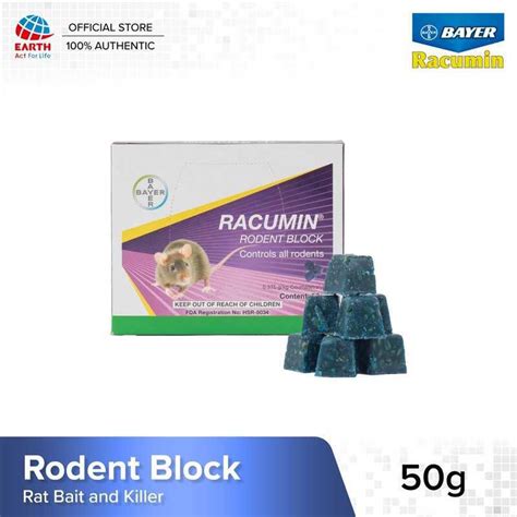bayer racumin rodent wax block rat killer  shopee philippines