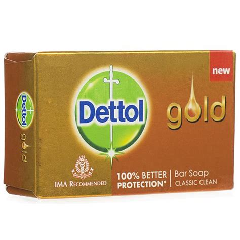 Buy Dettol Gold Classic Clean Bar Soap 75 G Online At Best Price In