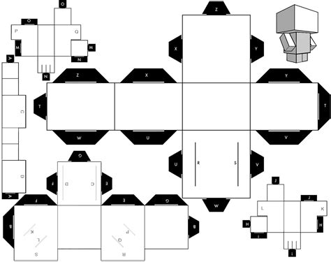 Paper Toy Para Colorir - Paper toy template – Artofit