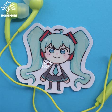 Hatsune Miku Vinyl Waterproof Sticker Hoshimori Shopee Philippines