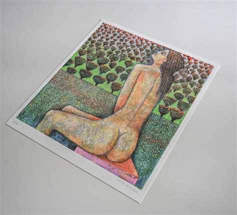 Naked Woman By Nabil Anani Limited Edition Print