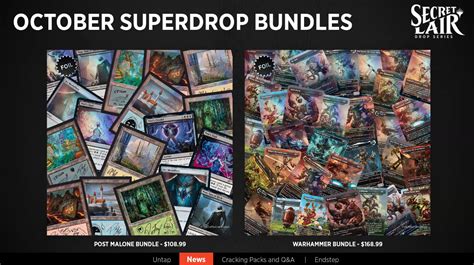 Weekly MTG Reveals Entire Secret Lair October Superdrop Star City Games