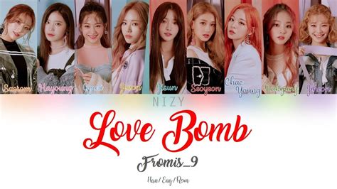 fromis 9 프로미스나인 LOVE Color Coded Han Rom Eng Lyrics YouTube