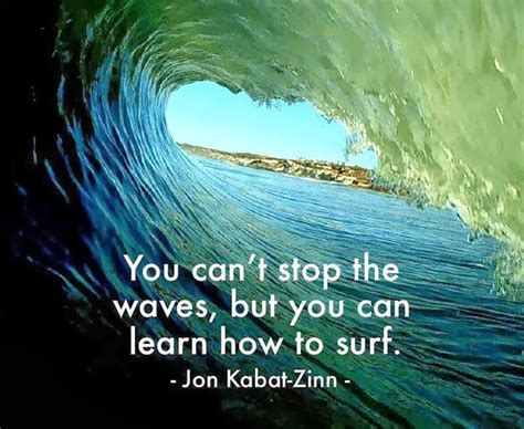 Quotes Inspiration You Can T Stop The Waves But You Can Learn How