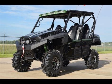 Custom 2015 Kawasaki Teryx4 in Super Black Loaded! | Kawasaki, Monster ...