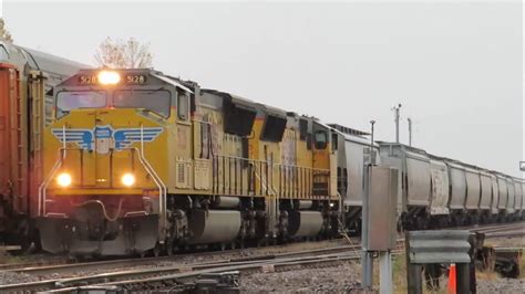 Trains In The Rain St Louis Area Railfanning Ft BNSF Executive MACs