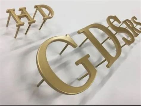 Brass Alphabet Letters at ₹ 50/inch | Brass Letters in South 24 ...