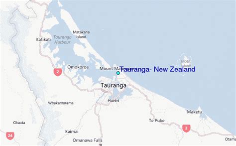 Tauranga New Zealand Tide Station Location Guide