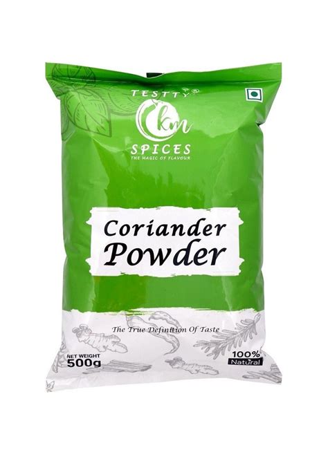 Natural Brown Coriander Powder For Used In Cooking G At