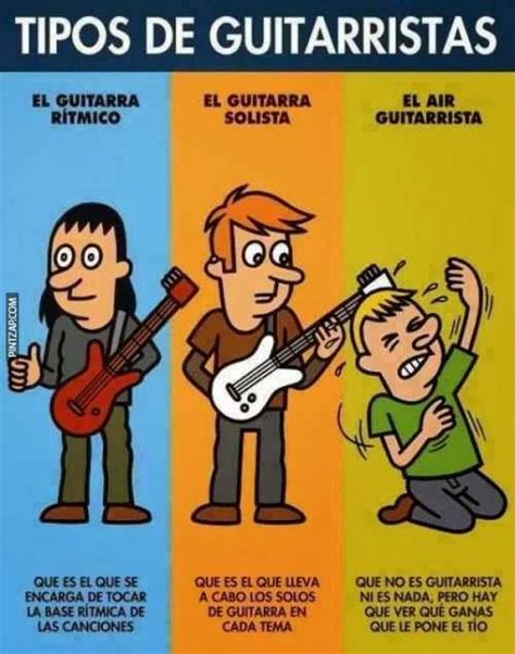 Tipos De Guitarristas Pintzap