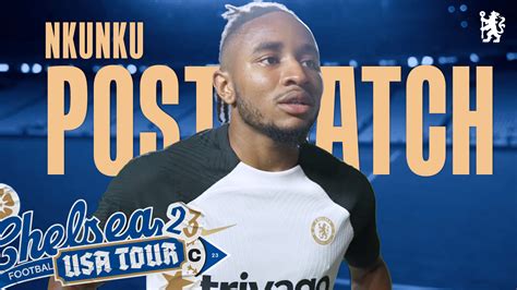 Nkunku On Chelseas Win Video Official Site Chelsea Football Club