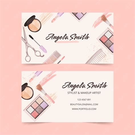 Beauty Salon Business Card Design