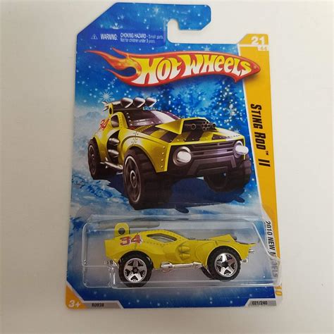 Sting Rod II Snowflake Carded Hot Wheels New Models Scale
