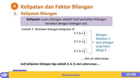 Matematika Bab 3 Kelipatan Dan Faktor Bilangan Pptx