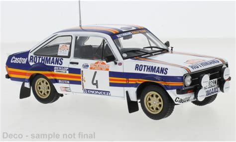 Miniature Ford Escort Ixo Mkii Rs No Rally San Remo A