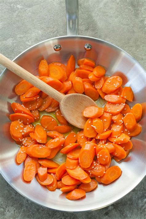 Glazed Ginger Carrots Quick And Easy