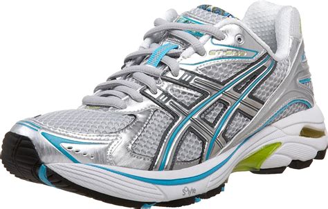 Asics Womens Gt 2140 Running Shoe Lightning Liquid Silver Turquoise 7