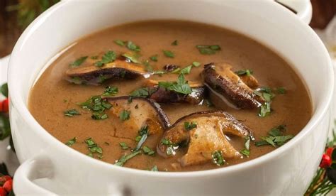 Zuppa Di Funghi Porcini Ricetta