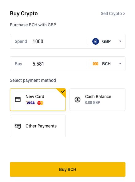 How To Buy Bitcoin Cash Bch In The Uk