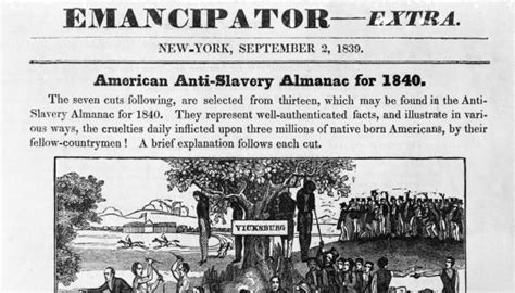 The Emancipator Americas 1st Abolitionist Newspaper Gets Online Revival