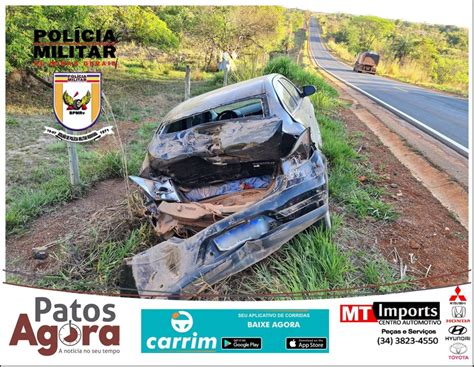 Carreta Colide Na Traseira De Carro De Passeio Na MG 190 Patos Agora