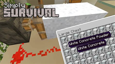 How To Make White Concrete In Minecraft Bedrock But How Do We Make