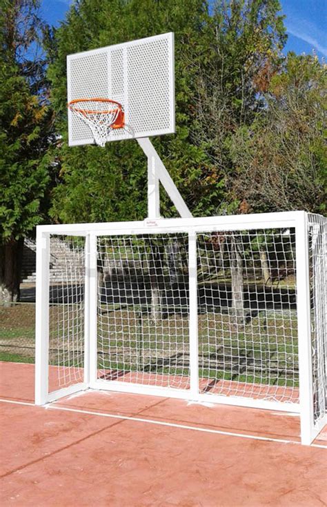 JUEGO PORTERÍAS F SALA BALONMANO CANASTA BASKET BLANCO Tucan Sport