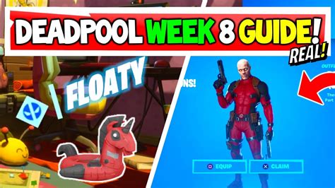 Unlock Unmasked Deadpool Find Deadpools 2 Pool Floaty Week 8