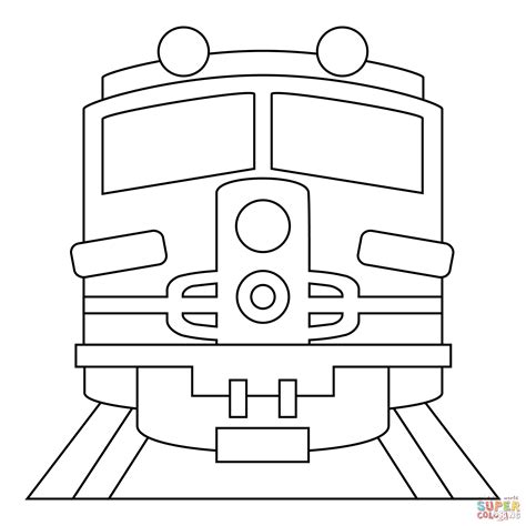 Disegno Di Treno Da Colorare Disegni Da Colorare E Stampare Gratis