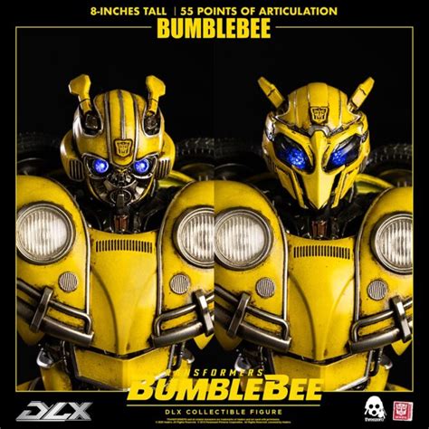 Mô hình 3A Threezero Bumble bee DLX 8 inch Bumblebee Movie 2018 Mô