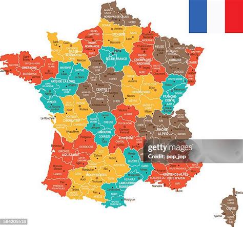 17367 Political Map Of France Stock Photos High Res Pictures And