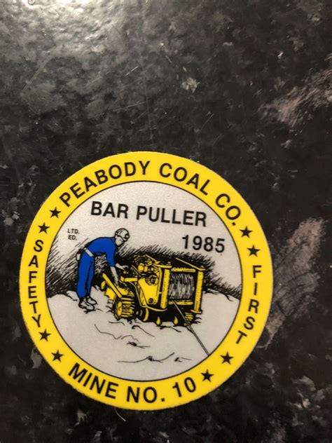 Coal Mining Stickers Jm Nice Peabody EBay