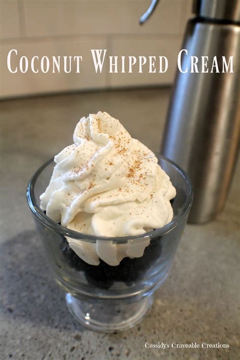 A Giveaway And A Light And Fluffy Coconut Whipped Cream Recipe For Use