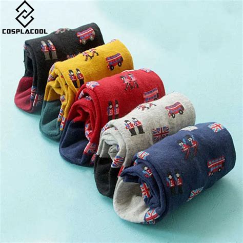 Cosplacool Creative British Soldiers Small Design Funny Socks Women