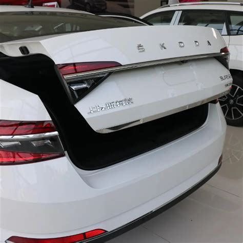 Accessories Fit For New Superb Sedan Stainless Steel Rear Boot