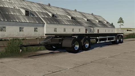 Mod Nmc Flatbed Trailer V10 Farming Simulator 22 Mod Ls22 Mod Download Images And Photos Finder