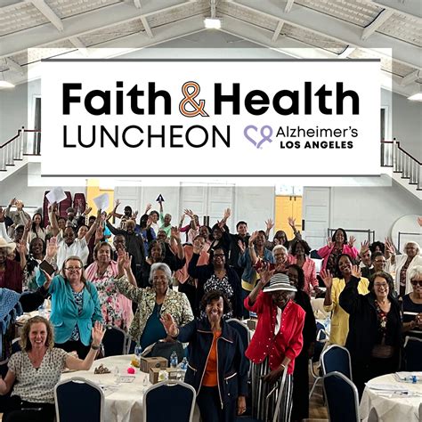 Faith Health Luncheon Alzheimer S Los Angeles