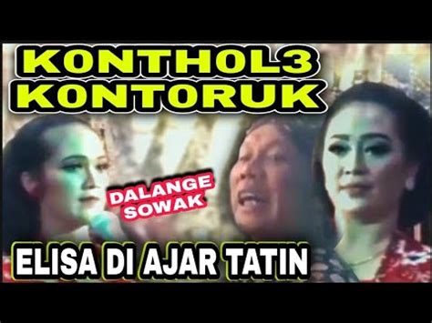 Tatin Karo Pak Seno Gawe Budrek Elisa Bagonglucu Youtube