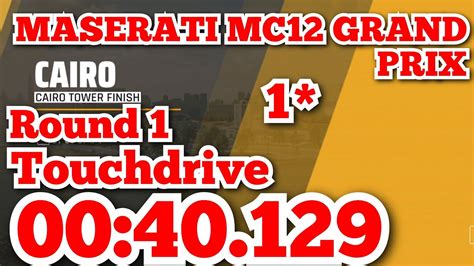 Asphalt 9 Touchdrive 00 40 129 Round 1 MASERATI MC12 GRAND PRIX