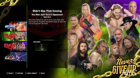 Wwe K John Cena S K Showcase Full Match List