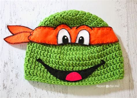 Ben Franklin Crafts And Frame Shop Crochet Ninja Turtle Hat Pattern