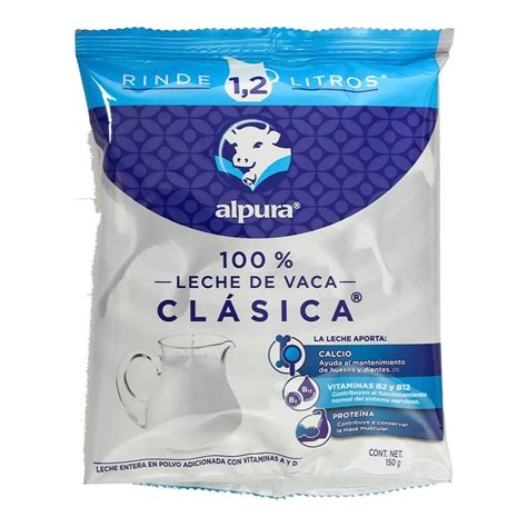 Leche en polvo Alpura clásica 150 g Walmart