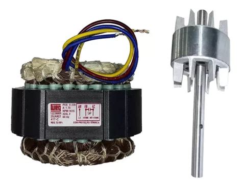 Estator Motor Rossi V Dz Dz Bl Bv Plp Pivo P Parcelamento