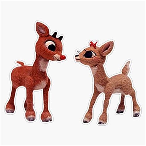 Amazon Rudolph The Red Nosed Reindeer Sticker Bumper Sticker