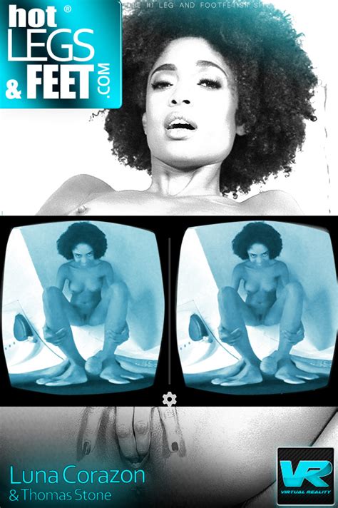 Luna Corazon Intimate Pleasure Breath Taking Slim Babe Gives POV Footjob Hot Legs And Feet