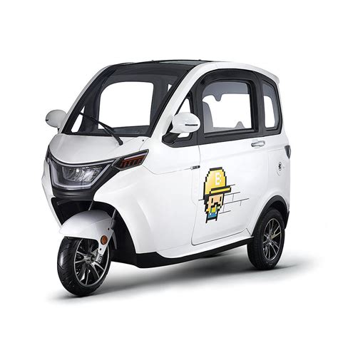 Mini Car 3 Wheel EEC Coc Electric Tricycle Car Enclosed Cabin China