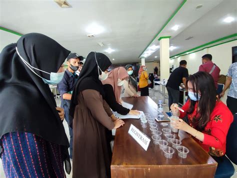 Calon Wisudawan IAIN Kendari Dites Urine BNNP Sultra Ungkap Hasilnya